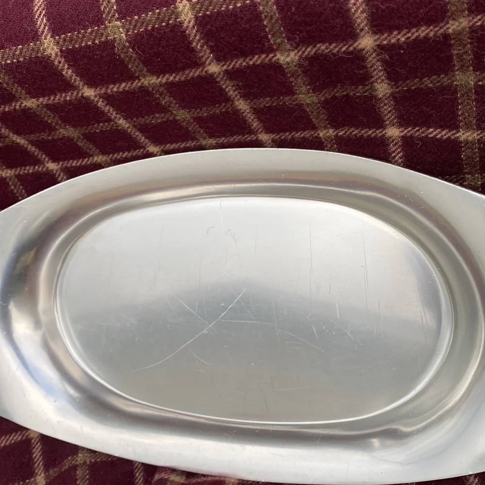 Kensington Ware Bread Tray Aluminum Vintage Collectible